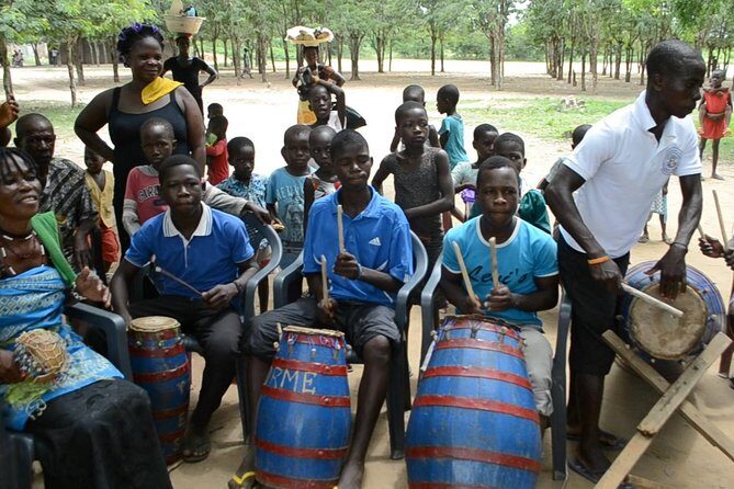 A Ghanaian Village Experience Tour - 6:00 am pickup and private transport in an air-conditioned 4x4 or sedan