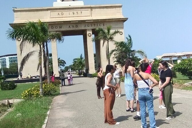 Accra City Tour Experience - Independence Square: photos, history, and a bit of fun