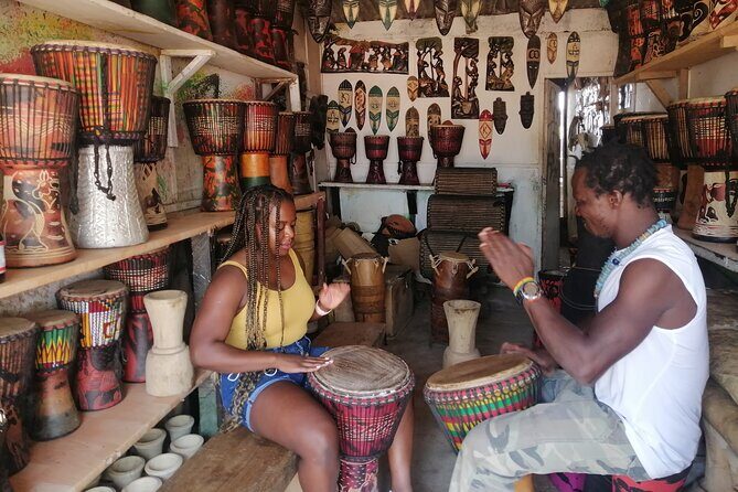 Half-Day Private African Drumming Lessons with Pick Up - Watching drums get made: seeing the instrument behind the sound