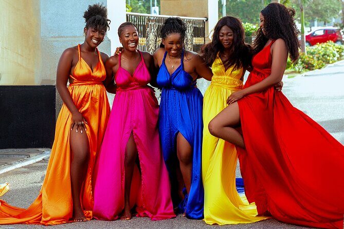 Luxury Flying Dress Photoshoot in Accra - Where Your Photos Get Accra-Specific Backdrops