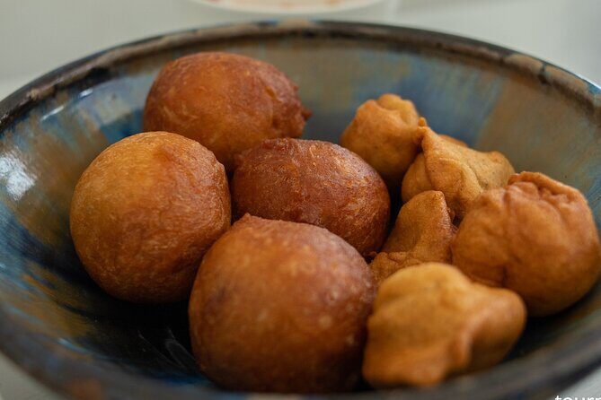 Private Full-Day Ghanaian Delicacy and Dessert Tour in Accra - East Legon breakfast: start with Ghanaian morning comfort