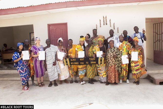 Traditional Naming Ceremony For African Americans In Kumasi - Your New Name, the Kente Script, and the Certificate Moment