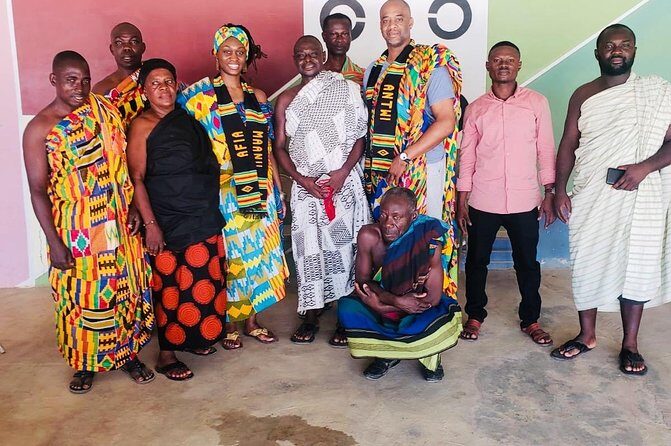 Traditional naming ceremony For African Diasporas in Kumasi - The traditional naming process: your date of birth becomes a name